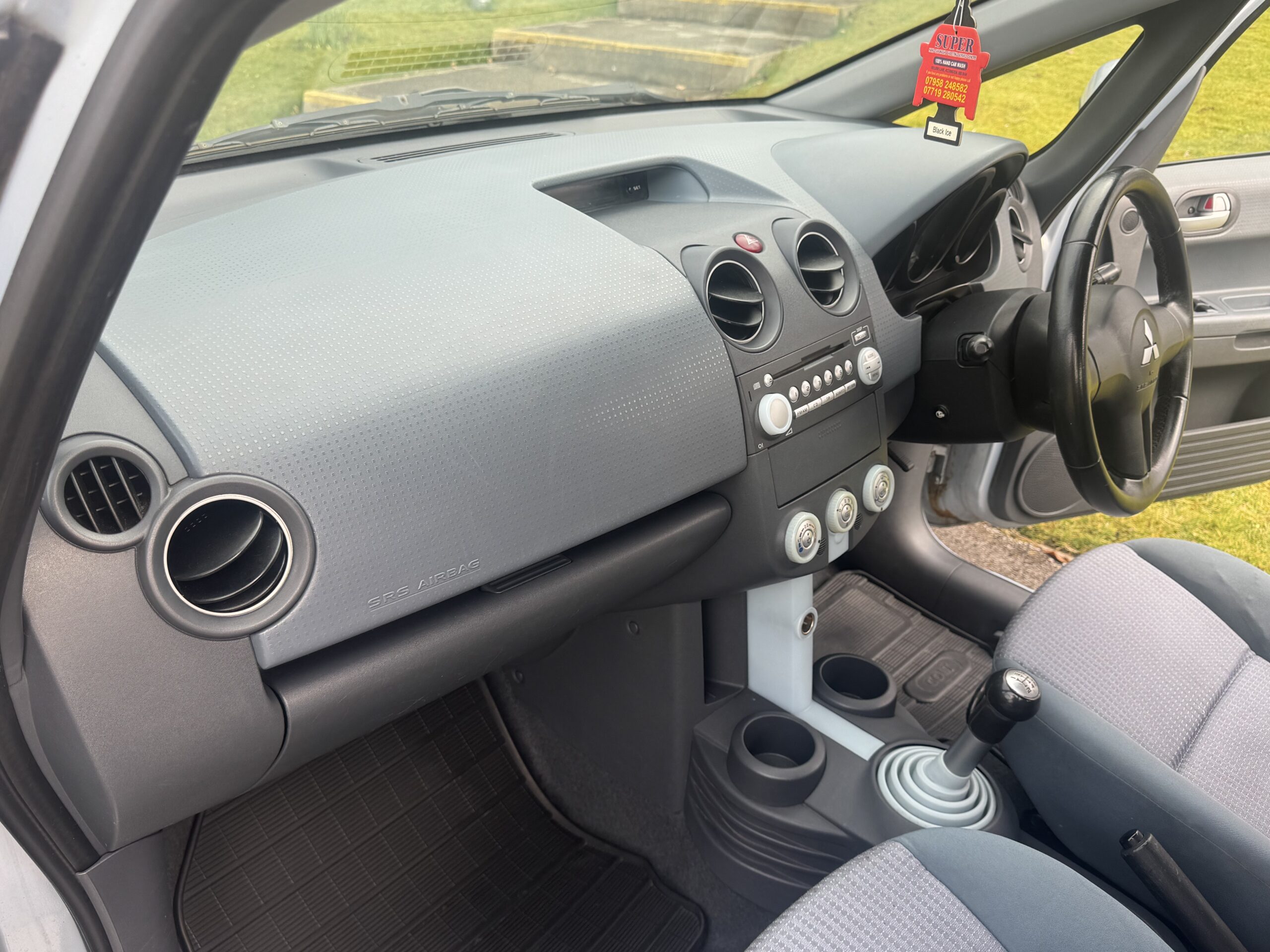 Mitsubishi Colt 1.1 Equippe 5dr PK54KKO  2004 (54)  104,651 miles Petrol Manual Blue Car ULEZ