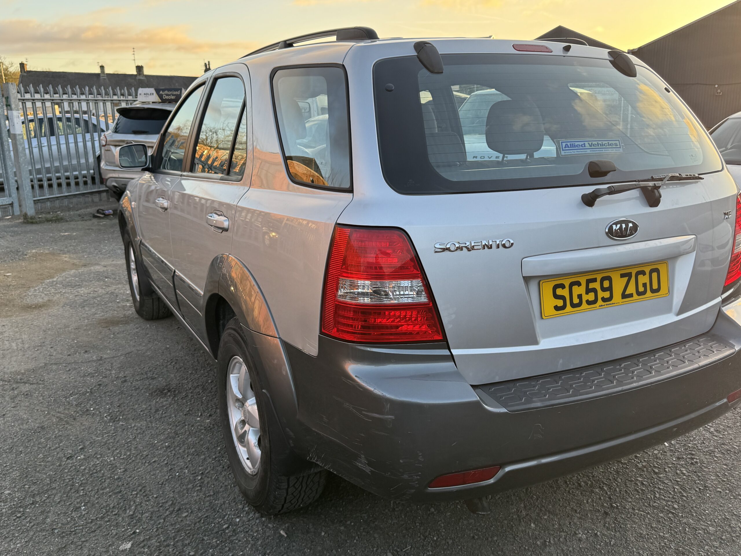 Kia Sorento 2.5 CRDi XE 5dr SG59ZGO  2009 (59)  59,000 miles Diesel Automatic Silver 2 owners Car