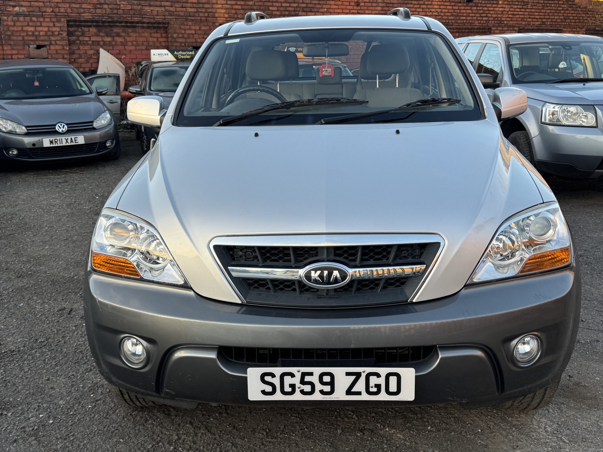 Kia Sorento 2.5 CRDi XE 5dr SG59ZGO  2009 (59)  59,000 miles Diesel Automatic Silver 2 owners Car