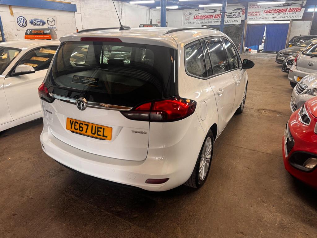 Vauxhall Zafira Tourer 1.4i Turbo Design Euro 6 5dr