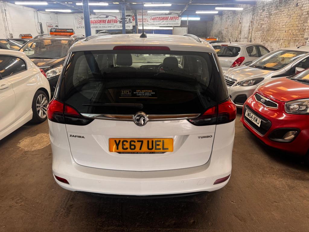 Vauxhall Zafira Tourer 1.4i Turbo Design Euro 6 5dr