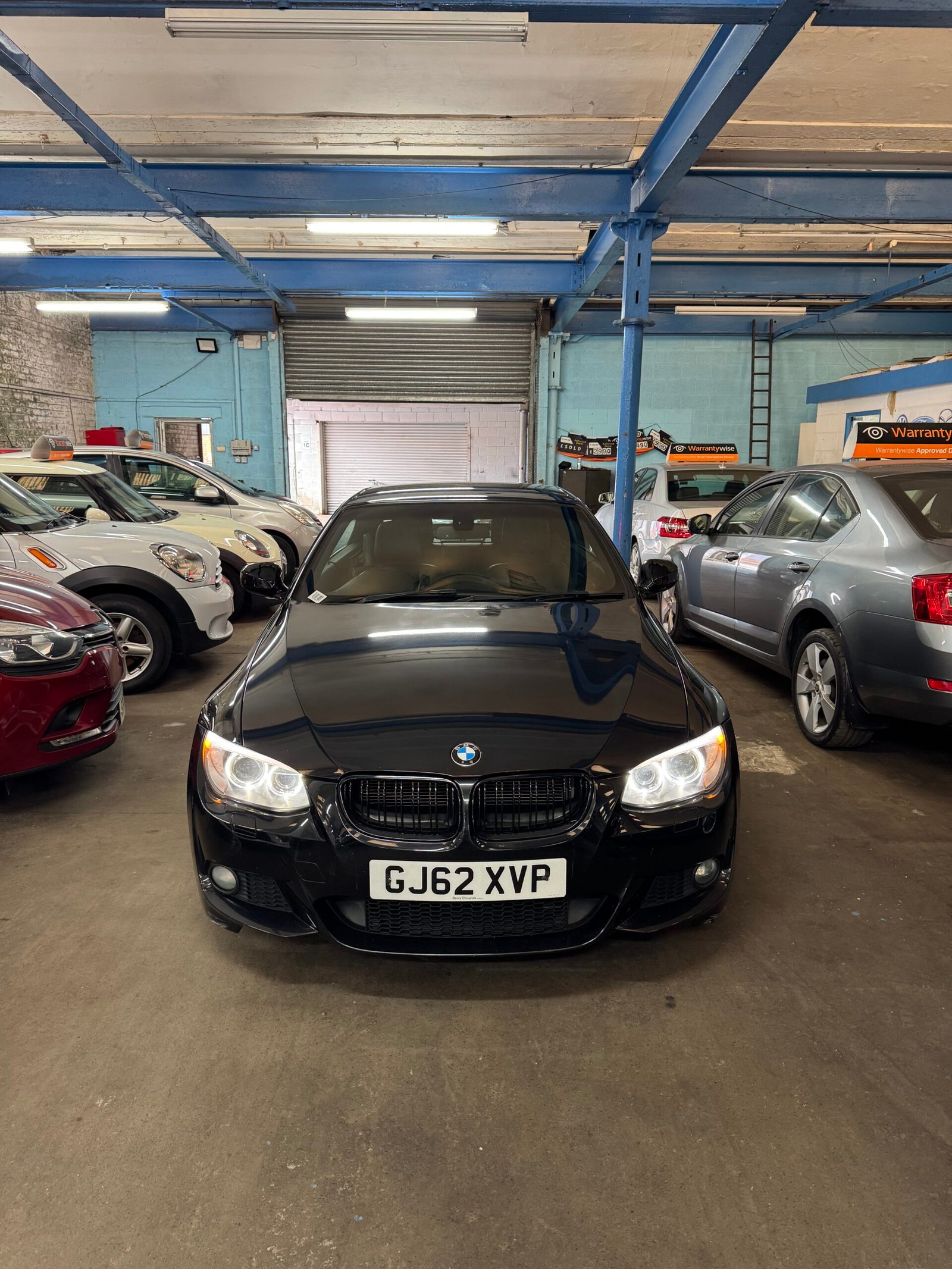 BMW 3 Series 2.0 320d Sport Plus Edition Euro 5 (s/s) 2dr GJ62XVP  2012 (62)  78,956 miles Diesel Manual Black Car