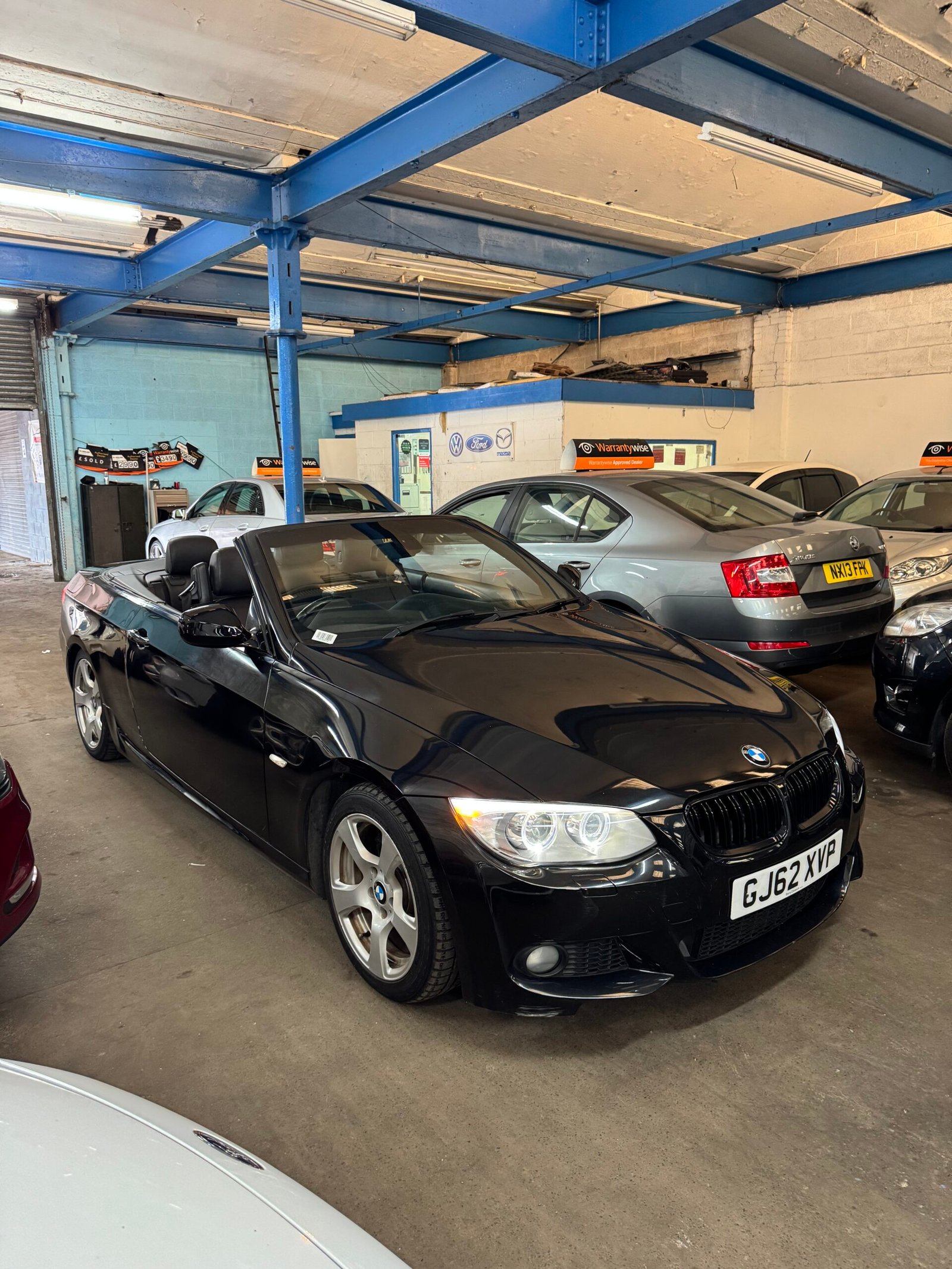 BMW 3 Series 2.0 320d Sport Plus Edition Euro 5 (s/s) 2dr GJ62XVP  2012 (62)  78,956 miles Diesel Manual Black Car